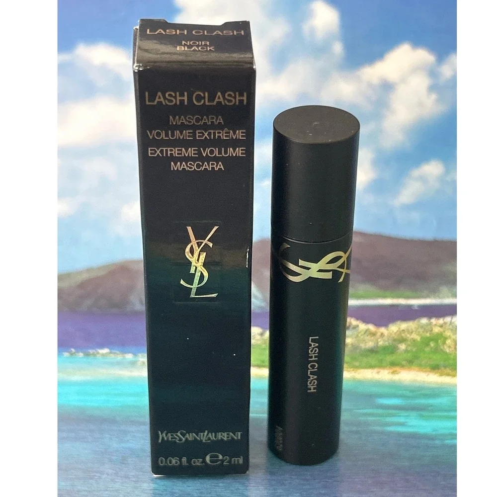 YSL Yves Saint Laurent Lash Clash Extreme Volume Mascara Noir Black 0.06 fl oz